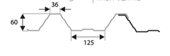 T 60 - Aluzine tl: 0,5 mm